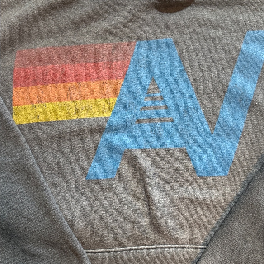 Aviator Nation Logo Faded Smoke SET Hoodie Small/Sweatpants Pockets Medium - Picture 4 of 10